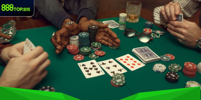 Vị trí chuẩn trên bàn Poker chuyên nghiệp